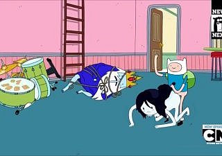 Abenteuer Zeit mit Finn und Marceline - 3D-Cartoon-PORN (CARTOON Making love Integument