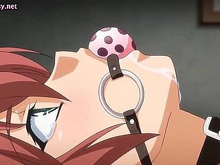 Anime đồng tính nữ chơi với strapon