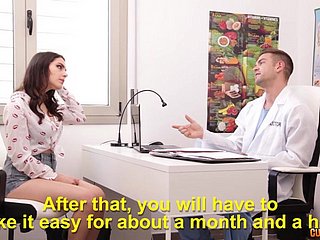 Pamper Bootyful Valentina Nappi seduz seu médico e é pregado