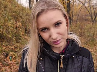 My teen stepsister loves just about have sex with an increment of pay off cum outdoors. - POV