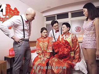 ModelMedia Asia - Escena de boda lasciva - Liang Yun Fei в - MD -0232 в: Mejor motion picture porno de Asia extremist