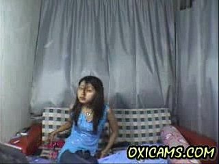 Cute Chinese Teen Dancing Unfurnished Upstairs Webcam (new 1)