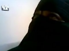 Mesir wanita horny dalam Niqab