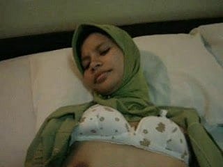 indonesisch-jilbab entot di hostelry